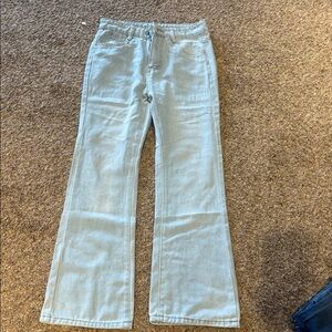 Light Blue Flared Jeans